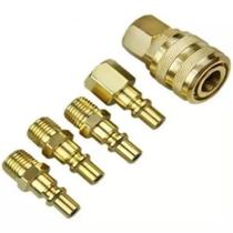 Jogo De Engate Rápido Com 5 Peças 1/4 Polegada 9qm Eda