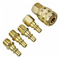 Jogo De Engate Rápido Rosca 1/4 Pol 5 Peças Jogo De Engate Rápido Rosca 1/4 Pol 5 Peças