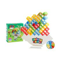 Jogo De Equilíbrio Familiar Divertido 41 73 Peças Brinquedo De Mesa Blocos De Equilíbrio Jogo De