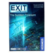 Jogo De Escape Room Para 1-4 Jogadores EXIT O Tesouro Afundado Quebra-Cabeça Estratégia Jogo De Jogo De Escape Room Para 1-4 Jogadores EXIT O Tesouro Afundado Quebra-Cabeça Estratégia Jogo De
