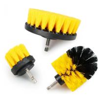 Jogo de escovas rotativas para furadeira e parafusadeira com 03 peças - Titanium - Titanium Jogo de escovas rotativas para furadeira e parafusadeira com 03 peças - Titanium - Titanium