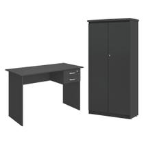 Jogo de Escritorio França Preto Onix