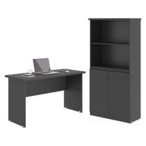 Jogo de Escritorio Itália Preto Onix Jogo de Escritorio Itália Preto Onix