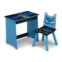 Jogo de Escrivaninha Infantil Mesa + Cadeira Batmam Jogo de Escrivaninha Infantil Mesa + Cadeira Batmam