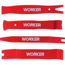 Jogo de espátula Nylon 4 Peças Worker Jogo de espátula Nylon 4 Peças Worker