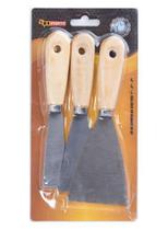 Jogo de Espátulas 3Pçs 1” 2” 3” - Aço Forte