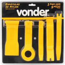 Jogo de Espátulas de Nylon 5 Peças 3593200005 Vonder