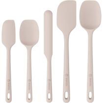 Jogo de Espátulas de Silicone ChefAide 5 Peças Resistente ao Calor Jogo de Espátulas de Silicone ChefAide 5 Peças Resistente ao Calor