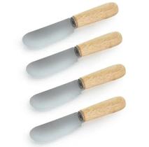 Jogo de espatulas inox 4 pecas ac19262 Jogo de espatulas inox 4 pecas ac19262