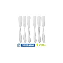 Jogo de Espatulas Laguna Tramontina em Aço Inox para Manteiga 6 Peças Jogo de Espatulas Laguna Tramontina em Aço Inox para Manteiga 6 Peças