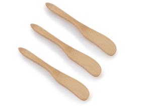 Jogo De Espatulas Mini Facas P/pate Ecokitchen 3 Peças