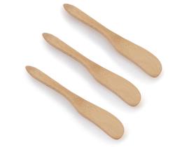 Jogo De Espatulas Mini Facas P/Pate Ecokitchen 3 Peças Jogo De Espatulas Mini Facas P/Pate Ecokitchen 3 Peças