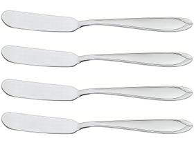 Jogo de Espátulas para Manteiga Laguna em Aço Inox 4 Peças - Tramontina Jogo de Espátulas para Manteiga Laguna em Aço Inox 4 Peças - Tramontina