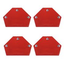 Jogo de Esquadro Magnético para Soldador 9 Libras 4 Pçs MTX