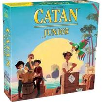 Jogo de estratégia Catan Junior para crianças de 6 anos ou mais com tema pirata Jogo de estratégia Catan Junior para crianças de 6 anos ou mais com tema pirata