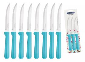 Jogo De Faca Serra Tramontina Cozinha Churrasco Inox 60pçs