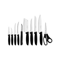 Jogo de Facas 10 peças Tramontina Plenus 23498065 Preto