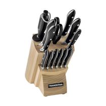 Jogo de Facas 14 Peças Tramontina Prochef 24199050 Preto