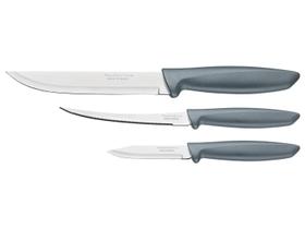 Jogo de Facas 3 Peças Tramontina Plenos 23498/613