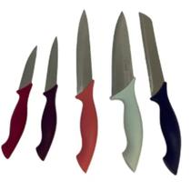 Jogo de facas 5 peças e capa proteção Jogo de facas 5 peças e capa proteção