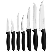 Jogo De Facas 7 Peças Tramontina Plenus 23498066 Preto Jogo De Facas 7 Peças Tramontina Plenus 23498066 Preto