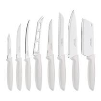 Jogo De Facas 8 Peças Tramontina Plenus 23498332 Off White Branco 23498332 Jogo De Facas 8 Peças Tramontina Plenus 23498332 Off White Branco 23498332