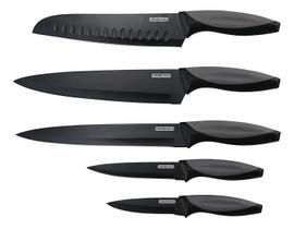 Jogo de Facas Black+Decker 5 Peças Arko Aço Inox Antiaderente
