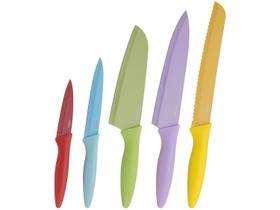 Jogo de Facas Brinox Inox 2557/400 5 Peças Jogo de Facas Brinox Inox 2557/400 5 Peças