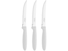 Jogo de Facas Churrasco Tramontina Inox - Ipanema 3 Peças
