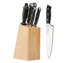 Jogo de Facas com Cepo Infinity 6 peças Brinox - 2519/115