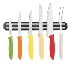 Jogo De Facas Cozinha Plenus Colorido Tramontina E Barra magnética 7pc Jogo De Facas Cozinha Plenus Colorido Tramontina E Barra magnética 7pc