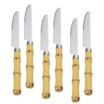 Jogo De Facas Em Aço Inox 6 Peças