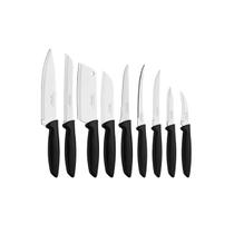 Jogo De Facas Inox 9 Peças Tramontina Plenus Preto Jogo De Facas Inox 9 Peças Tramontina Plenus Preto
