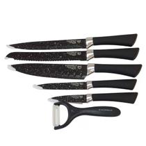 Jogo De Facas Inox Conjunto 6 Peças Para Churrasco Jogo De Facas Inox Conjunto 6 Peças Para Churrasco