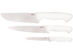Jogo de Facas Mor Inox Assador - 3 Peças