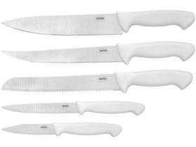 Jogo de Facas Mor Inox Assador - 5 Peças