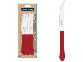 Jogo de Facas para Churrasco Tramontina Inox - Leme 12 Peças Jogo de Facas para Churrasco Tramontina Inox - Leme 12 Peças