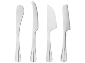 Jogo de Facas para Queijo Inox Positano 4 Peças