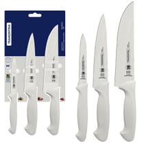 Jogo de Facas Premium Branco Com 3 Peças (24499/811) - Tramontina Jogo de Facas Premium Branco Com 3 Peças (24499/811) - Tramontina