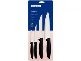 Jogo de Facas Tramontina Plenus 23498/064 - 4 Peças Jogo de Facas Tramontina Plenus 23498/064 - 4 Peças