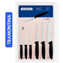 Jogo de Facas Tramontina Plenus 7 Pc REF: 23498/066 Jogo de Facas Tramontina Plenus 7 Pc REF: 23498/066