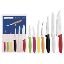 Jogo de Facas Tramontina Plenus 7 Peças Colorido