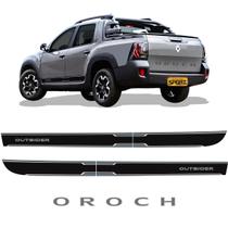 Jogo de Faixas Renault Oroch Outsider 2023 Lateral/traseiro