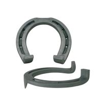Jogo de Ferraduras NGR para Cavalo N0 Guarda Cascos Frontal e Rompão Jockey