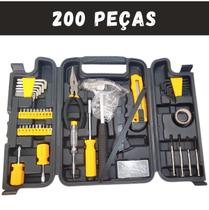 Jogo de Ferramenta Profissional com Maleta 200 Peças Jogo de Ferramenta Profissional com Maleta 200 Peças