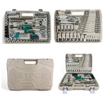 Jogo De Ferramentas 150 Pçs Catraca Chave Manual Com Maleta Excelente