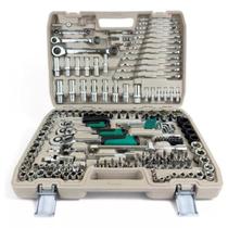 Jogo De Ferramentas 150 Peças Manual Kit Chaves Profissional
