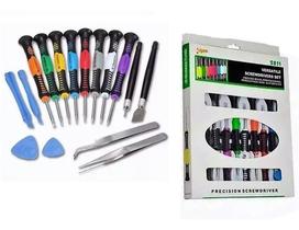 Jogo De Ferramentas 16 Chaves Para Celular Notebook Tablet