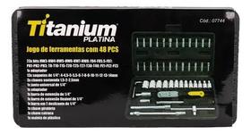 Jogo de ferramentas 48 pcs - titanium Jogo de ferramentas 48 pcs - titanium