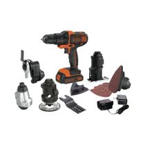 Jogo de Ferramentas 6 em 1 20V Matrix REF. BDCDM6KITC-BR - Black+Decker - Black+Decker - Fica Fácil